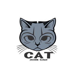 Design mascot icon illustration cat