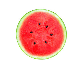 watermelon with chadow on transparent png