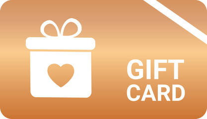 Bronze Gift Card Icon