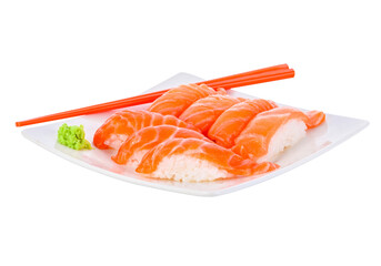 Salmon sushi transparent png