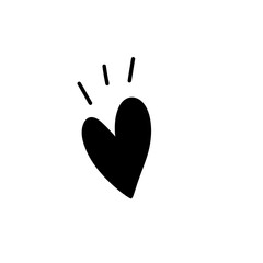 hand with heart symbol