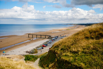 Omaha Beach was the code name for one of the five sectors of the Allied invasion of German-occupied France in the Normandy landings on 6 June 1944, during World War II.