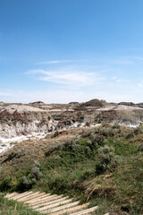 path in the mountains