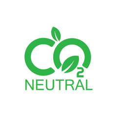 reducing CO2 emissions to stop climate change. green energy background	