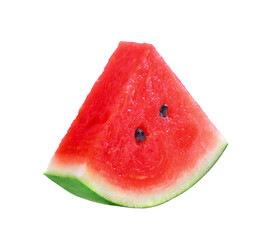 sliced fresh watermelon isolated on transparent png - Powered by Adobe