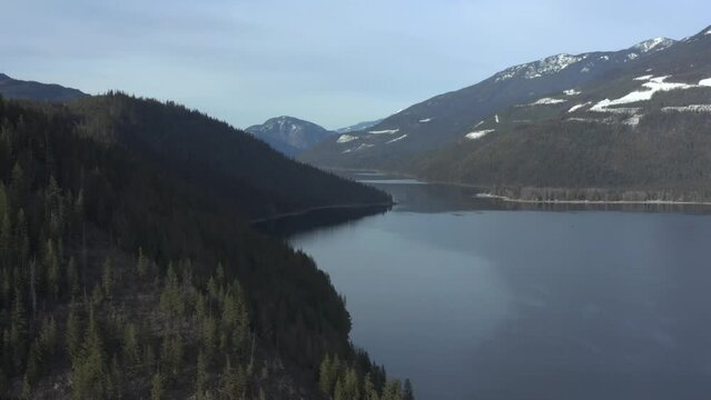 Nature's Symphony: A Journey through Mabel Lake's Forested Wonderland