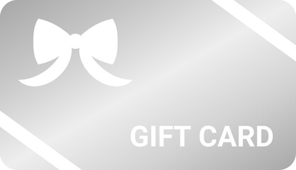 Silver Gift Card Icon