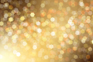 Obraz premium キラキラ輝くゴールド色の背景イラスト