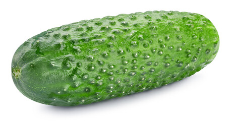Cucumber isolated on white background