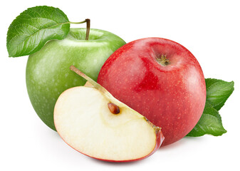 Apple isolated on white background