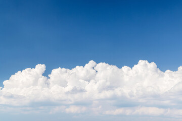 Naklejka na ściany i meble Scenic view of the sky with clouds