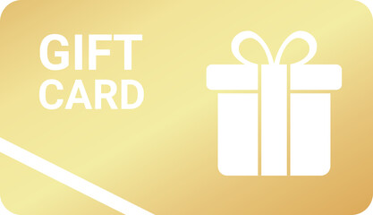 Gold Gift Card Icon