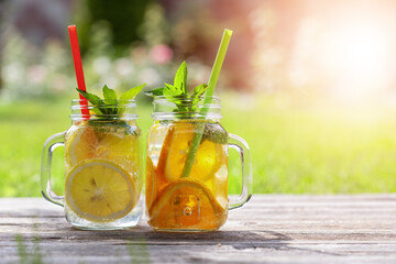 Refreshing homemade lemonade