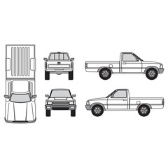 outline of cargo car part 54