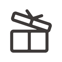 製品設計やアプリ開発やプログラミングに使える、シンプルで使いやすいプレゼント箱アイコン2