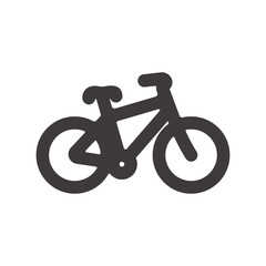 Fototapeta premium 製品設計やアプリ開発やプログラミングに使える、シンプルで使いやすい自転車アイコン