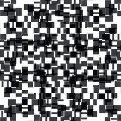 Overlapping geometric shapes.