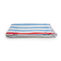 Folded Towel isolated on a White background 