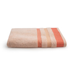 Folded Towel isolated on a White background 