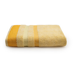 Folded Towel isolated on a White background 