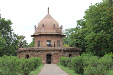 Fototapeta na wymiar Khusro Bagh of Prayagraj, Uttar Pradesh, India