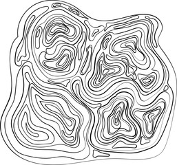 Line Topography Element