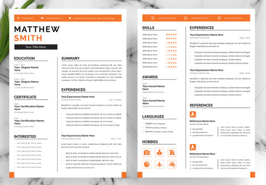 Business Resume