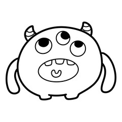 cute monster