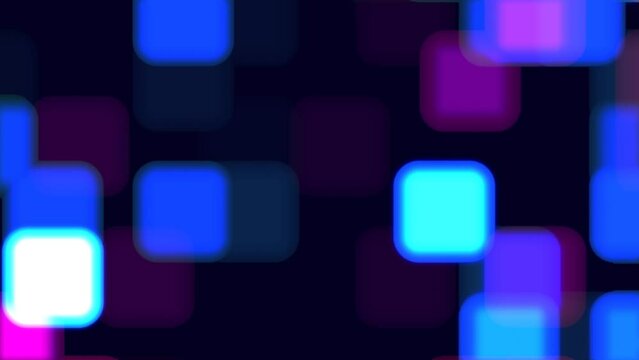 Digital lights display, backgruound, seamless loop