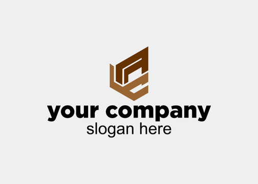 logo AY letter company name
