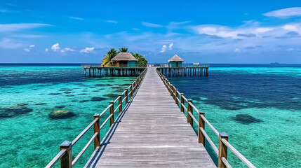 Fototapeta premium beach in maldives