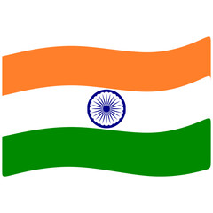National Flag of India Design for Independence Day
