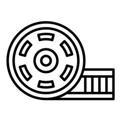 Film Reel Icon