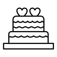 Wedding Cake Icon