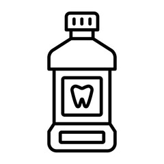 Mouthwash Icon