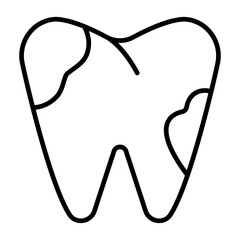 Tooth Decayed Icon