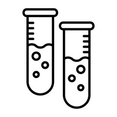 Test Tubes Icon