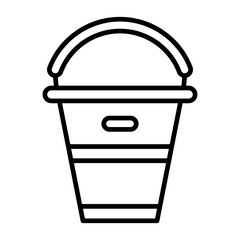 Water Bucket Icon