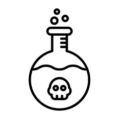 Toxic Chemical Icon