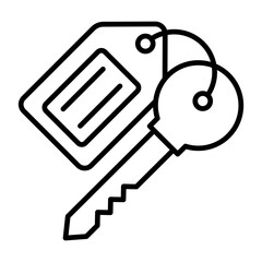 Room Key Icon