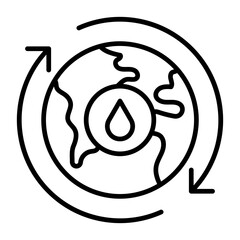 Oil Exploration Icon