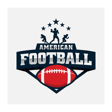 American Fottbal Vector Logo Design