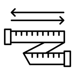 Tape Measure Icon