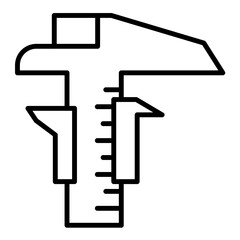 Vernier Caliper Icon