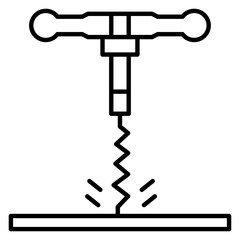 Corkscrew Icon