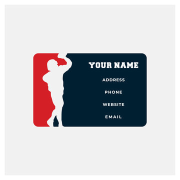 American Footbal business Card Design