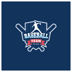 Obraz premium Baseball Logo Design