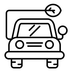 Eco Car Icon