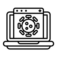 Virus Detection Icon