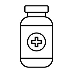 Pills Bottle Icon